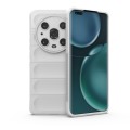 For Honor Magic4 Pro Magic Shield TPU + Flannel Phone Case(White)