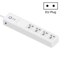 ZigBee 16A SM-SO306-M 4 Holes + 2 USB Multi-purpose Smart Power Strip(EU Plug)