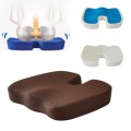 Soft U-shaped cushion Ergonomic Seat, Model:Mesh Style(Brown)