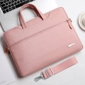 Handbag Laptop Bag Inner Bag with Shoulder Strap, Size:12 inch(Pink)