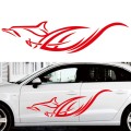 D-905 Animal Pattern Car Modified Decorative Sticker(Red)