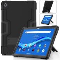 For Lenovo Tab M10 Plus 10.6 3rd Gen 2022 Contrast Color Robot Shockproof Silicone + PC Tablet Case(