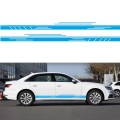 2 PCS/Set D-932 Stripe Pattern Car Modified Decorative Sticker(Blue)