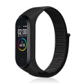 For Xiaomi Mi Band 7 Nylon Weave Watch Band(Official Black)