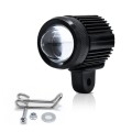 S7 Motorcycle Rearview Mirror LED Strobe Spotlight(Black)