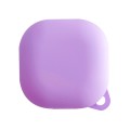 For Samsung Galaxy Buds Live Earphone PC Solid Color Frosted Protective Case(Purple)