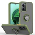 For Xiaomi Redmi Note 11E Q Shadow 1 Series TPU and PC Phone Case(Army Green)