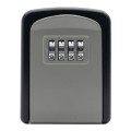G9 4-digit Password Aluminum Alloy Key Storage Box(Grey)