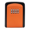 G9 4-digit Password Aluminum Alloy Key Storage Box(Orange)