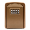 G9 4-digit Password Aluminum Alloy Key Storage Box(Gold)