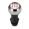MR-9017 Car Modified Gear Stick Shift Knob Head for Peugeot, Style:5 Speed (Red)
