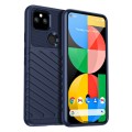 For Google Pixel 5 Thunderbolt Shockproof TPU Protective Soft Phone Case(Blue)
