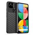 For Google Pixel 5 Thunderbolt Shockproof TPU Protective Soft Phone Case(Black)