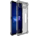 For Asus ROG Phone 6 Pro imak All-inclusive Shockproof Airbag TPU Case (Transparent Black)