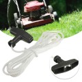 Lawn Mower Chainsaw Trimmer Universal Recoil Pull Start Handle with Rope Cord, Rope Length:5.5m