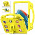 Handle Kickstand Children EVA Shockproof Tablet Case For Samsung Galaxy Tab A8 10.5 2022/2021 / Leno