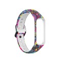 For Samsung Galaxy Fit 2 SM-R220 Silicone Printing Watch Band(Jellyfish Flower)