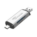 ADS-101 USB 3.0 Multi-function Card Reader(Silver)