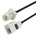 20cm Fakra B Male to Fakra B Female Extension Cable