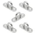 5 PCS 5mm 316 Stainless Steel Ship Oval Door Hinges Buckle