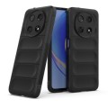 For Huawei Nova Y90/Enjoy 50 Pro Magic Shield TPU + Flannel Phone Case(Black)