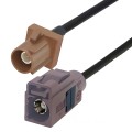 20cm Fakra F Male to Fakra F Female Extension Cable