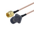 20cm Antenna Extension RG316 Coaxial Cable(SMA Male to Fakra A Male)