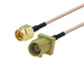 20cm Antenna Extension RG316 Coaxial Cable(SMA Male to Fakra K Male)