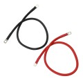 10AWG 6-5 Car 50cm Red + Black Pure Copper Battery Inverter Cable