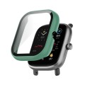 For Amazfit Bip U / Bip U Pro / Pop / Pop Pro PC + Tempered Glass Integrated Protective Watch Case(P