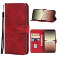 For Sony Xperia 5 IV Leather Phone Case(Red)