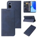For Huawei Nova 9 Magnetic Closure Leather Phone Case(Blue)