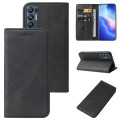 For OPPO Find X3 Neo Magnetic Closure Leather Phone Case(Black)