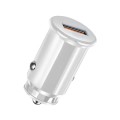 SY-681 Cigarette Lighter Conversion Plug Multi-function USB Car Fast Charger(White)