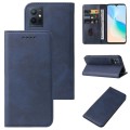For vivo T1 5G Magnetic Closure Leather Phone Case(Blue)