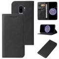 For Samsung Galaxy S9 Plus Magnetic Closure Leather Phone Case(Black)
