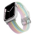 Frosted Translucent Silicone Watch Band For Apple Watch Ultra 49mm&Watch Ultra 2 49mm / Series 9&8&7