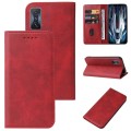 For Xiaomi Redmi K50 Gaming Magnetic Closure Leather Phone Case(Red)