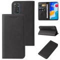 For Xiaomi Redmi Note 11S Magnetic Closure Leather Phone Case(Black)
