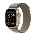 Nylon Loop Watch Band For Apple Watch Ultra & Ultra 2 49mm / Series 9&8&7 45mm / SE 2&6&SE&5&4 44mm(