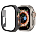Tempered Glass Film PC Watch Case For Apple Watch Ultra 49mm / Apple Watch Ultra 2 49mm(Grey)