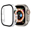 Tempered Glass Film PC Watch Case For Apple Watch Ultra 49mm / Apple Watch Ultra 2 49mm(Transparent)