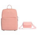 CADeN D75 Camera Backpacks Large Shockproof Cameras Lens Bags, Size:37 x 30 x 17cm(Pink)