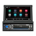 9901 7 inch Car  Retractable MP5 Player Supports FM & Mobile Phone Internet