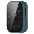 For OPPO Watch 3 Tempered Glass Film PC Watch Case(Pine Green)