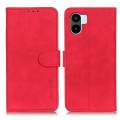 For Xiaomi Redmi A1 KHAZNEH Retro Texture Leather Phone Case(Red)