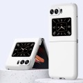For Motorola Moto Razr 2022 Skin Feel PC Phone Case(White)