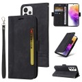 For Samsung Galaxy A73 5G BETOPNICE Dual-side Buckle Leather Phone Case(Black)