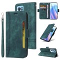 For OPPO Reno 7 Pro 5G BETOPNICE Dual-side Buckle Leather Phone Case(Green)