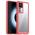 For Xiaomi Redmi K50 Ultra/Xiaomi 12T/Xiaomi 12T Pro Colorful Series Acrylic + TPU Phone Case(Red)